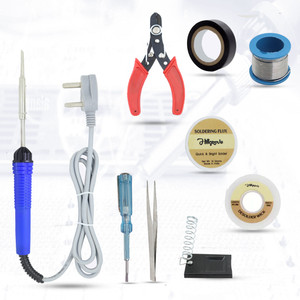 hillgrove electronic gadget 9in1 new mobile soldering iron equipment tool machine combo kit set with flux paste and wire 25 w simple