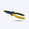 Hillgrove HGPLI8CYM1 8"inch Heavy Duty Grip Multipurpose Combination Pilash Plier Hand Tool Lineman Plier (Length : 8 inch)