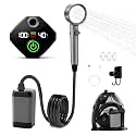 hillhub Portable Camping Shower Kit with 1500W Heater & 6000mAh Pump