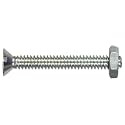 Hillman 2607 1/4-20 x 6-Inch Flat Head Slotted Stove Bolts with Nut, 8-Pack