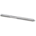 Hillman Zinc-Plated Carbon Steel Hanger Bolts 3/8-16 x 4-Inch, for Wood