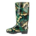 HILLSON F - 1 Olive Gumboots with Rubber Bottom for Men