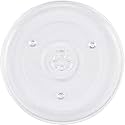 HILLSTON™ Genuine SPARES - Microwave TURNABLE Rotating Glass Plate for - Whirlpool MW 25BG Coupler Fiber Glass Microwave Turntable Plate (Diameter : 10.5 INCH)