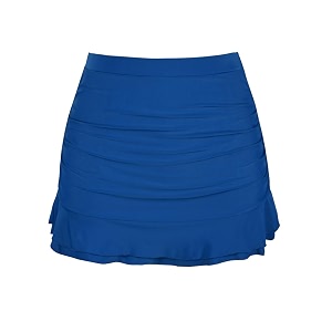 Hilor Womens Skirted Bikini Bottom High Waisted