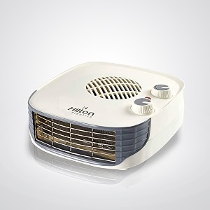 hilton electric fan heater 10002000 watts fan room heater multi mode with adjustable thermostat isi low power consumption fast heating upgarded modelwhite