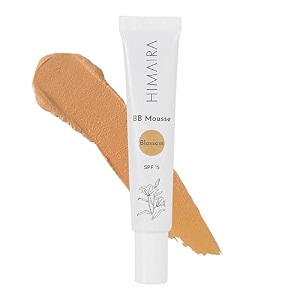 bb mousse blossom 30 ml spf-15  pack of 1  for glowing amp radiant skin  enriched with kojic acid squalane vitamin e and macadamia  for women amp men