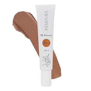 bb mousse charm dark 30 ml pack of 1 bb hydrating mousse with spf 15 kojic acid and squalane  natural  paraben free  mineral oil free