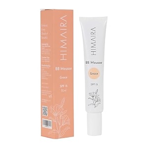 bb mousse grace light 30 ml pack of 1 bb hydrating mousse with spf 15 kojic acid and squalane  natural  paraben free  mineral oil free