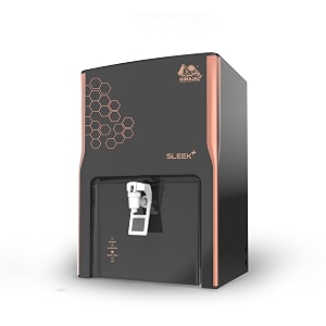 sleek  uv alkaline water purifiercolor  black