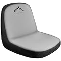 Himal Lawn Mower Seat Cover, Weatherproof Durable Tractor Seat Cover Gray M
