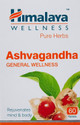 HIMALAYA Ashvagandha Rejuvenates mind Body 60
