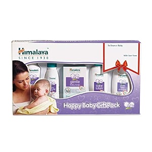 himalaya baby gift pack of 5 items  with baby soap shampoo cream lotion rash cream  no1 doctor prescribed  gentle safe amp researched for baby39s skin amp hair
