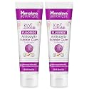 Himalaya Botanique Kids Fluoride Anticavity Toothpaste, Bubble Gum Flavor, Fluoride Toothpaste, Helps Prevents Cavities, Vegan, SLS Free, No Artificial Colors or Flavors, Gluten Free, 4 oz, 2 Pack