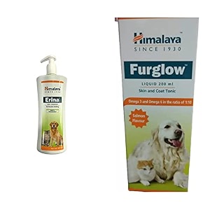 himalaya erina coat cleanser 450ml 1 pieceamphimalaya since 1930 furglow sikn and coat tonic 200 ml