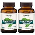 Himalaya Ginkgo Biloba Supplement,Brain Support, 120 mg, 60 Capsules,2 Pack