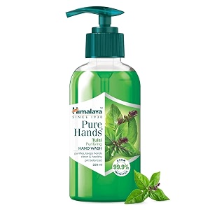 himalaya pure hands purifying tulsi hand wash pump 250 ml amp himalaya pure hands deep cleansing tulsi and lemon pump 250 ml