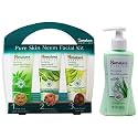 Himalaya Pure Skin Neem Facial Kit (Facewash 50Ml, Scrub 50G &amp; Face Pack 50G) And Himalaya Moisturizing Aloe Vera Face Wash, 200Ml