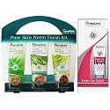 Himalaya Pure Skin Neem Facial Kit (Facewash 50Ml, Scrub 50G & Face Pack 50G) And Himalaya Herbals Under Eye Cream, 15Ml