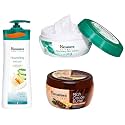 Himalaya Rich Cocoa Butter Body Cream, 200ml &amp; Nourishing Skin Cream, 100ml &amp; Nourishing Body Lotion, 400ml