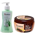 Himalaya Rich Cocoa Butter Body Cream, 200ml &amp; Moisturizing Aloe Vera Face Wash, 200ml