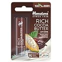 Himalaya Rich Cocoa Butter Lip Balm | 4.5gm | Repairs Chapped Lips | Intensely Moisturizes Dry Lips | Natural Vitamin E | No visible colour