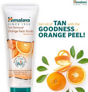 HIMALAYA tan removal orange face scrub Scrub