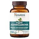 Himalaya USDA Organic Ashwagandha Root, 670 mg, 60 Day Supply, 60 Caplets