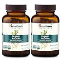 Himalaya USDA Organic Bacopa Monnieri Supplement, 750 mg, 60 Caplets,2 Pack