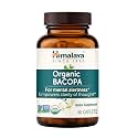 Himalaya USDA Organic Bacopa Monnieri Supplement,750 mg,60 Caplets