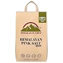 Himalayan Chef Himalayan Pink Salt - 5 lbs Coarse Grain Bulk Bag-100% Natural and Pure Gourmet Crystals, Contains 84 Minerals, Table, Kosher and Vegan | For Grinders & Salt Mills, 80 Ounce (Pack of 6)