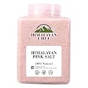 Himalayan Chef Pink Himalayan Salt Fine Grain, 5 lbs Plastic Jar - Pure, Natural, Kosher, Non-GMO, Mineral-Rich, for Cooking, Seasoning, Baking, Table Use