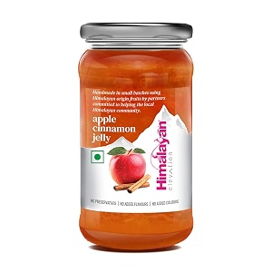 himalayan elevation apple cinnamon jelly 240g no preservatives no added colours amp flavours