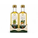 Himalayan Firefly Apricot Kernel And Walnut Oil Combo | Cold Pressed Unrefined Blend For Skin Hair Face Body Care | Lightweight Massage Oil | Pack Of 2 | 100 Ml Each