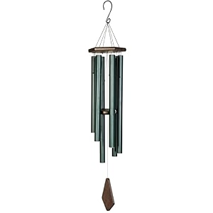digant tuned wind chime premiere grande series black 42 inches positive vibrations amp energy
