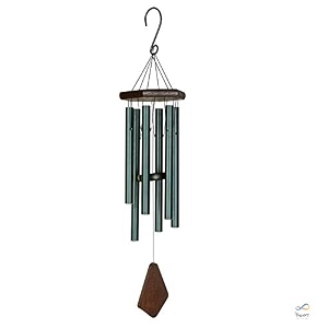digant tuned wind chime premiere grande series black 42 inches positive vibrations amp energy