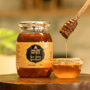 himalayan natives 100 natural  pure multifloral raw honey 350 g
