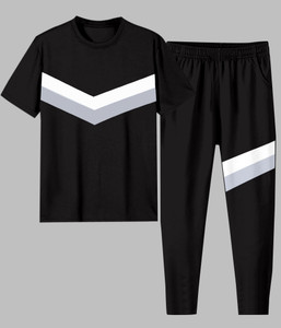 THE HIMALAYAN Striped Men Track Suit