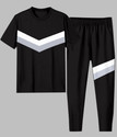 THE HIMALAYAN Striped Men Track Suit