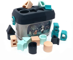 himanshu tex baby and toddler first block shape sorter colors abcd shape toys for kids