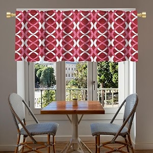 hims ring design washroomkitchen window curtainsrod pocket short small window curtains 2 feet for kitchen width 46 inch x length 24 inch grey
