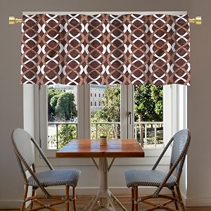 hims ring design washroomkitchen window curtainsrod pocket short small window curtains 2 feet for kitchen width 46 inch x length 24 inch grey