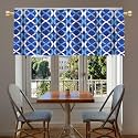 HIMS Ring Design Washroom/Kitchen Window Curtains,Rod Pocket Short Small Window Curtains 2 feet for Kitchen (Width 46 Inch X Length 24 Inch) Grey