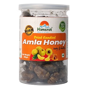 himsrot amla honey candy  natural dried honey amla candies  rich in vitamin c  no added preservatives amp color -200g