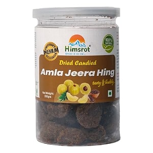 himsrot hing jeera amla candy  natural dried chatpata candies  rich in vitamin c  healthy amp tasty amla mouth freshener candy  no added preservatives amp color -200g