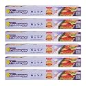 Hindalco Freshwrapp Aluminium Foil 33 Grams + 17 Grams, 11microns (Pack of 6) | Food Packing , Wrapping, Storing and Serving