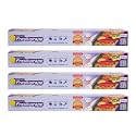 Hindalco Freshwrapp Aluminium Foil 33 Grams + 17 Grams, 11microns (Pack of 4) | Food Packing , Wrapping, Storing and Serving