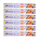 Hindalco Freshwrapp Aluminium Foil 9 Meters, 11microns (Pack of 6) | Food Packing , Wrapping, Storing and Serving