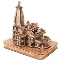 EltaMD 3D Wooden Pine Temple Sculpture with Integrated Light Feature