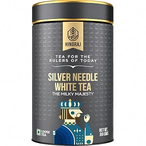 hindraj milky majesty silver needle white tea  80g  loose leaf tea