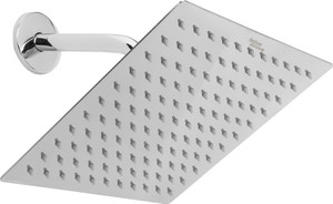 hindware 250-mm large ultra thin square overhead shower made of ss rust resistant fixed mount